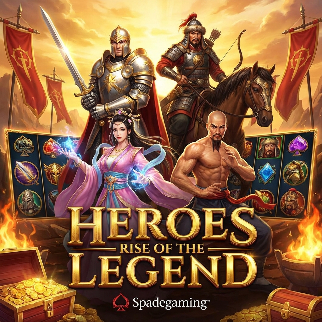 Heroes Rise of the Legend - Spadegaming Fantasy Slot